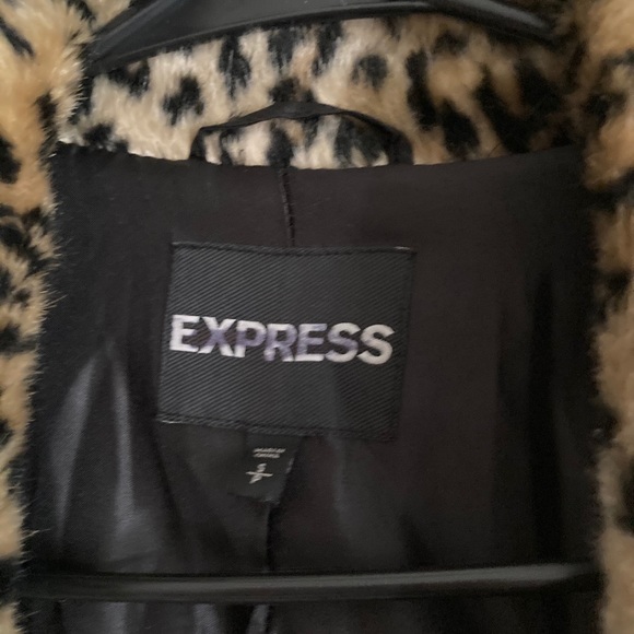 Express m length coat leopard - Picture 2 of 7